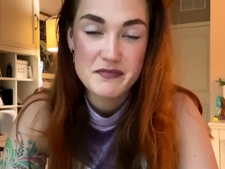 Amateur pantyhouse webcam teen strips and strokes her vagina
